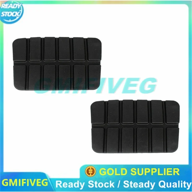 2PCS Car Brake/Clutch Pedal Rubber Pads Cover Set 49751-NI110 Manual Transmission for NISSAN NAVARA All D21 D22 Series 1986-2006