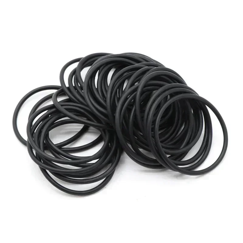 NBR O خواتم ختم طوقا الأسود CS3.5mm OD10 ~ 285 مللي متر النتريل بوتادين المطاط O-نوع التآكل النفط مقاومة ختم طوقا 10/50 قطعة