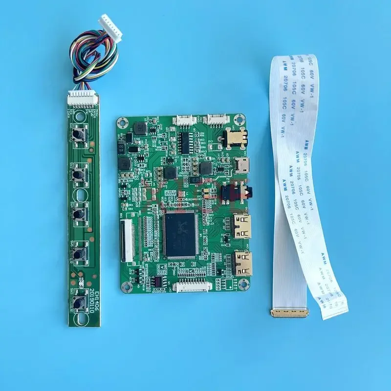 

Плата драйвера контроллера для Φ/N82 DIY Kit 12,5 "EDP 30-контактный Micro USB 1920x1080 2Mini-HDMI дисплей ноутбука