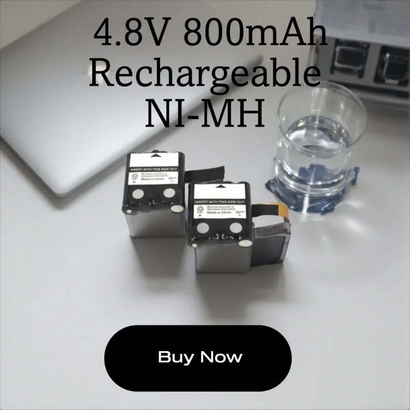 

New 4.8V 800mAh Rechargeable NI-MH Battery for Uniden Radio BP40 BP38 BT-1013 for MOTOROLA TLKR4 T4 T5 T6 T7 T8 Cordless Radios