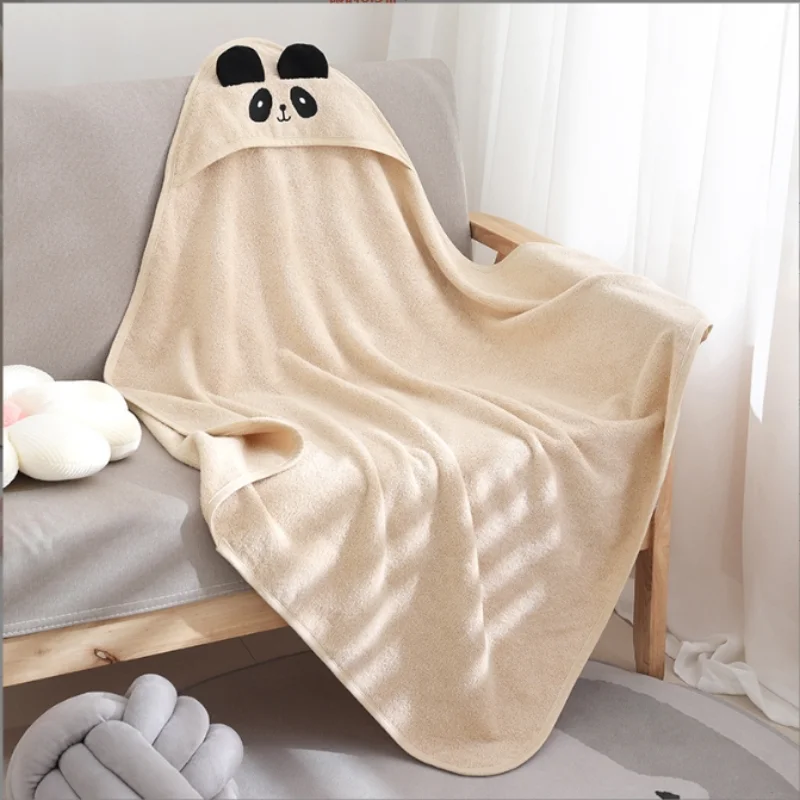 

Newborn Bath Towel Cartoon Animal Hood Coral Fleece Cloak Cute Soft Infant Wrap Blanket Absorbent Bathrobe Boy Girl Babys Stuff