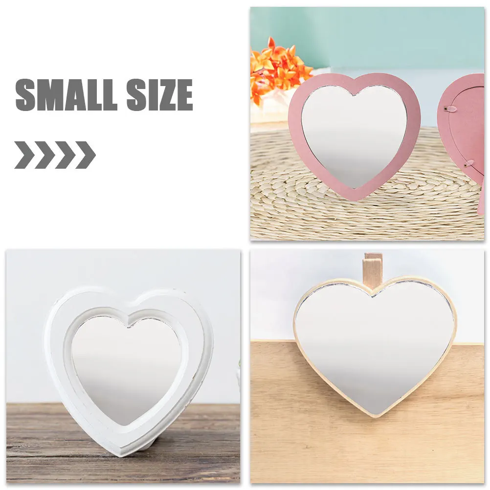 10 Stück Herz-Spiegelblätter aus Glas, DIY-Spiegelglas zum Basteln, Dekor, Schönheitsprojekte, kleine Spiegel, Bastelspiegel
