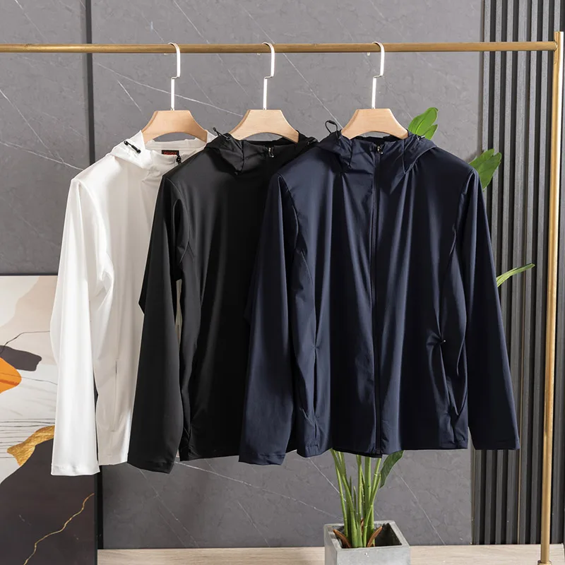 

Lightweight Men's Casual UV Protection Jaet Breathable Sportswear Anti-UV Heat Dissipation Cool Comfortable Outdoor Coat
