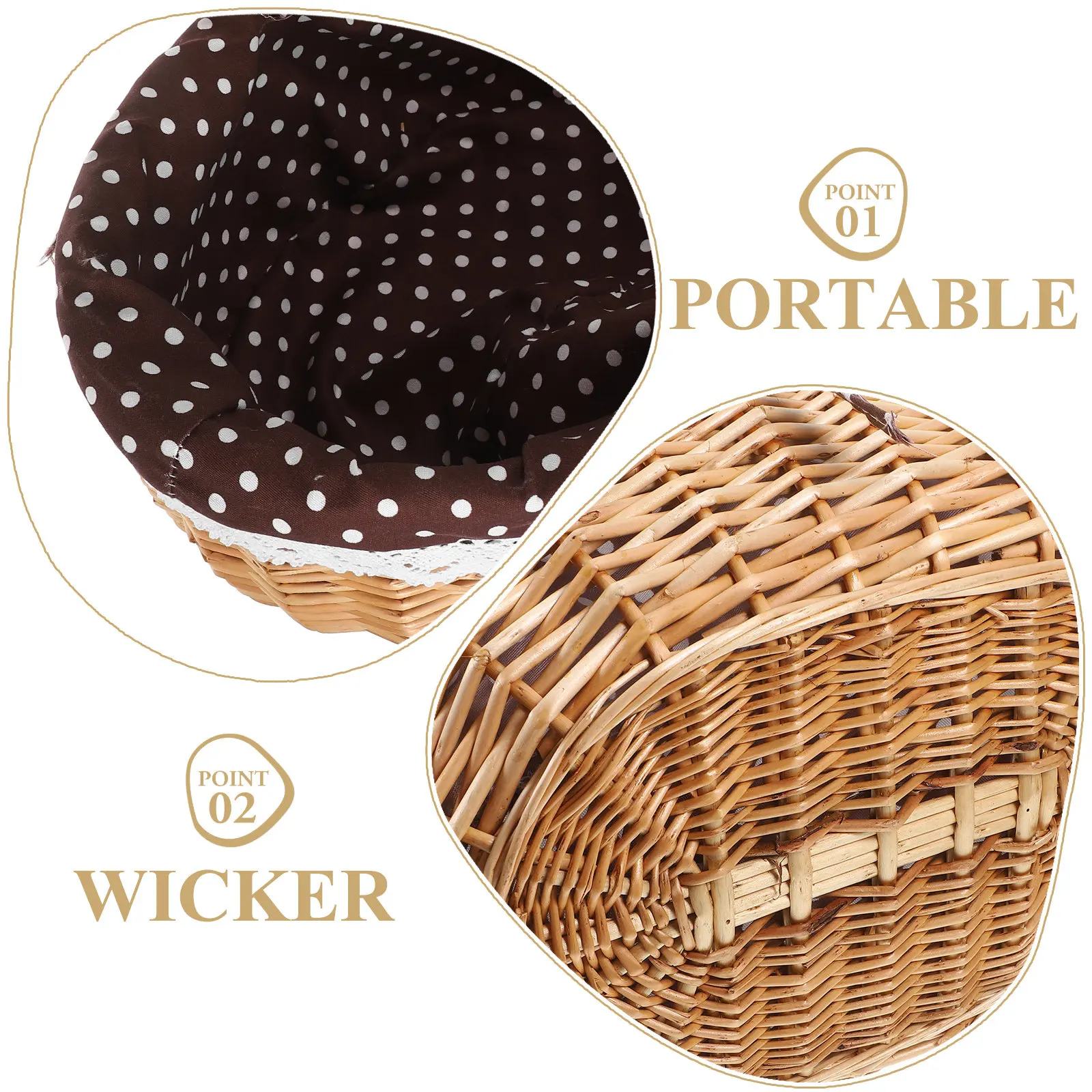 Natuurlijke rieten fruitmand, - Snacks Food Gift Baskets recensie en prijs