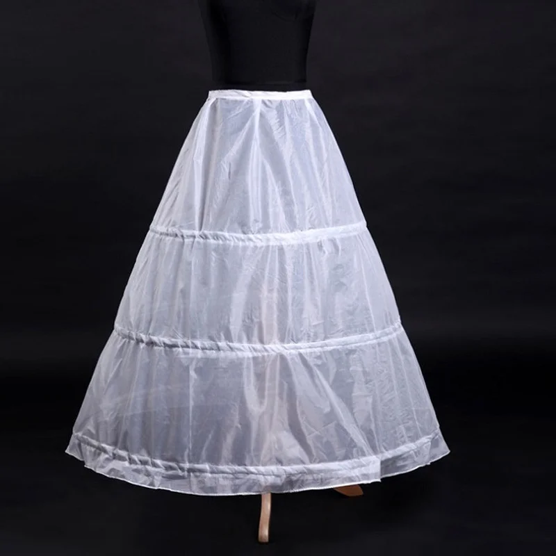 Braut der hochzeit kleid rock mit drei stahl felgen verdickt und verschlüsselt stoff Pengpeng fishbone petticoat EIN wort täglichen cospla