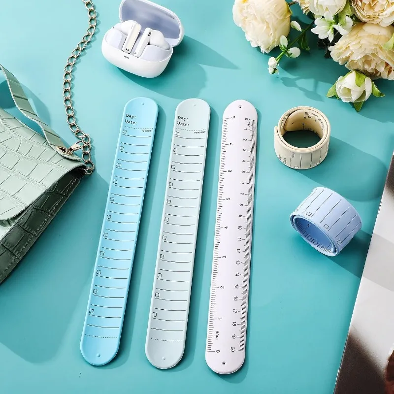 Color Silicone Tape Measure Can Be Used As A Notepad Portable Ruler Wrist Tape Measure Drafting Supplies Office&School Supplies