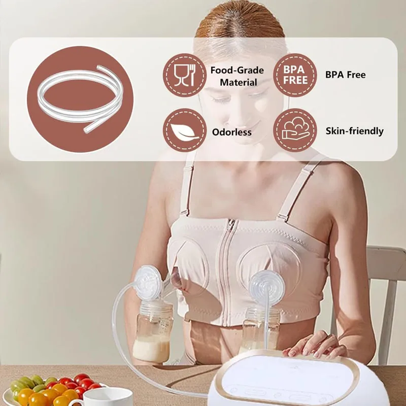 4 قطعة أنابيب متوافقة مع Spectra S2 Spectra S1 Spectra 9 Plus استبدال أنابيب الأطياف Ameda أنابيب Avent استبدال الأنابيب #5