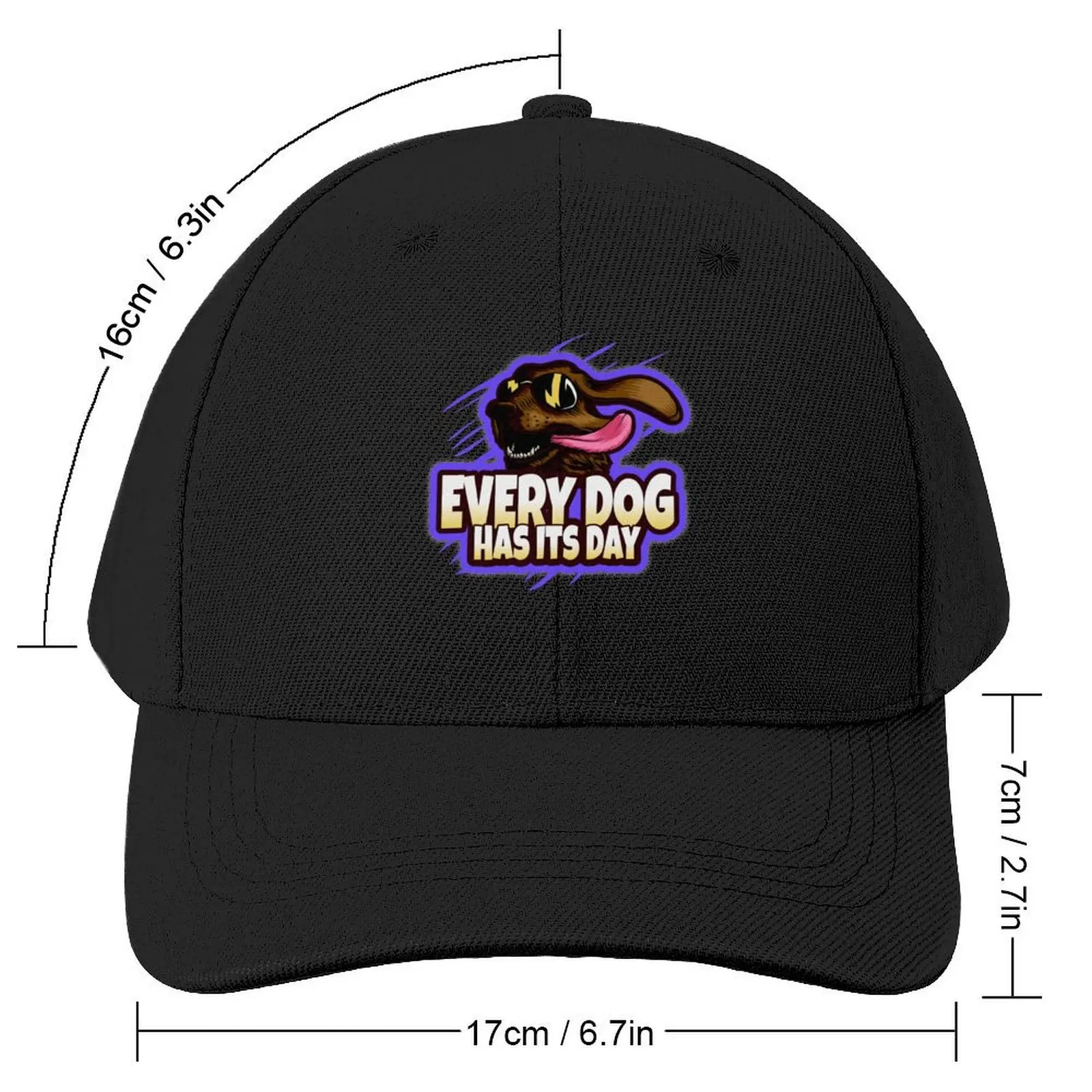 Every Dog Has Its Day Baseball Cap western Hat Wild Ball Hat Men's Baseball Women's