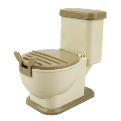 Mobile Phone Stand Multi Functional Desktop Lazy Holder Mini Toilet Creative Design Can Store Small Items Phone Bracket Gift