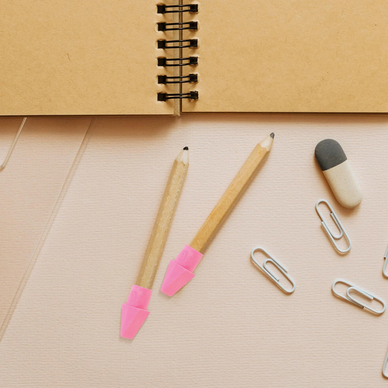 120 Pcs Erasers Pencil Educational Head Cap Rosy Cool for Decorative Student