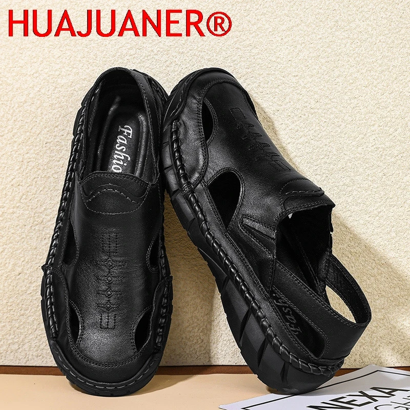 Hot-selling zomer herensandale - Flip Flop Leather Men recensie en prijs