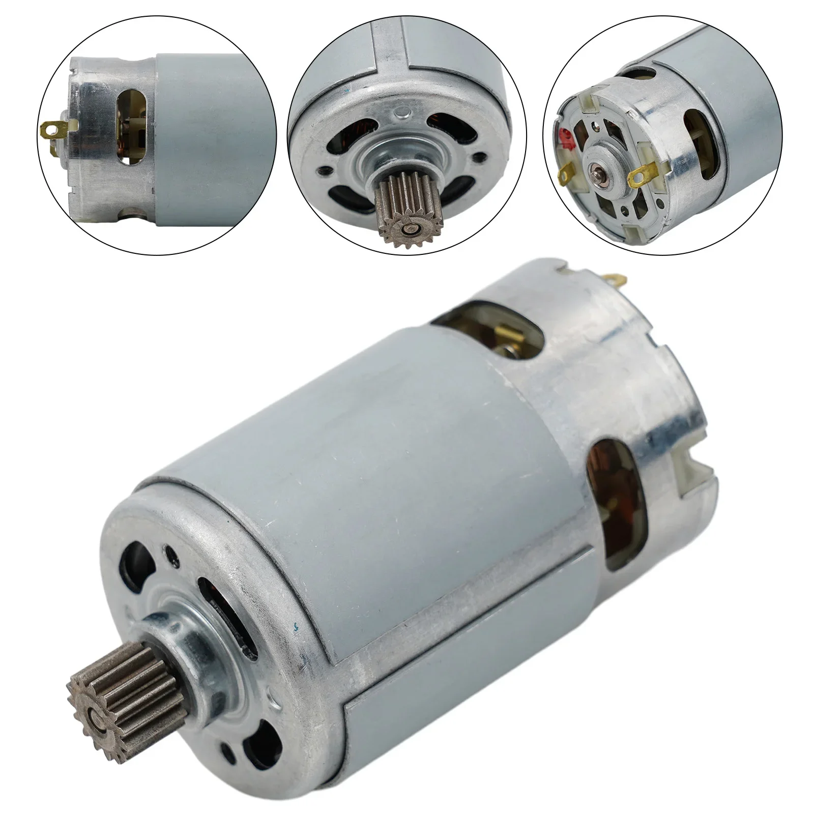 1pc DC Motor 15 Teeth For 10.8V 12V For BOSCH GSR 1080-2-Li TSR1080-2-LI GSR1200-2-LI GSR1080-2-LI Cordless Drill Driver Replace