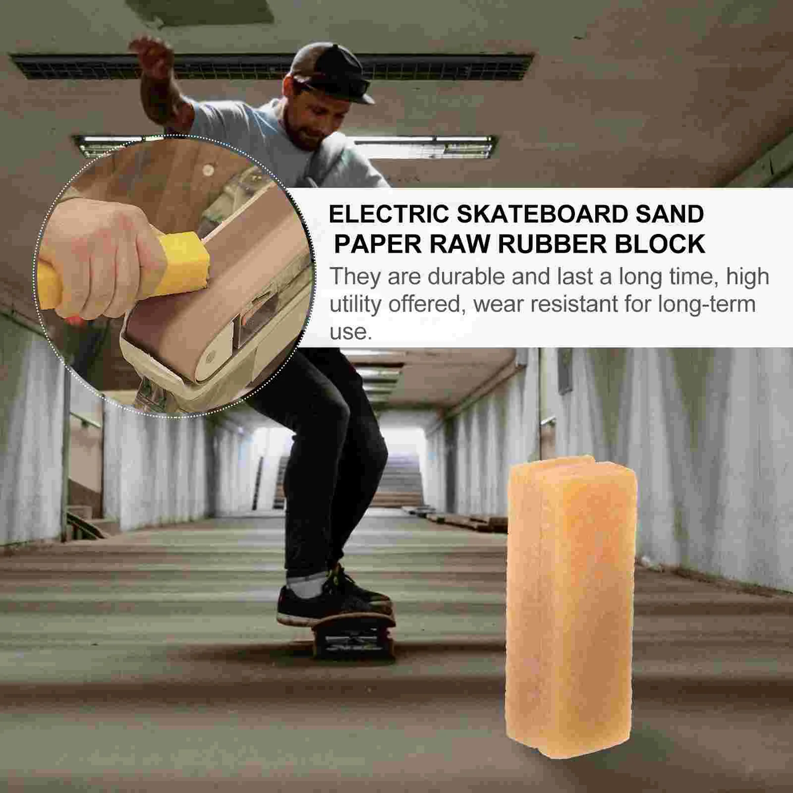 Sandpaper Cleaning Block Drum Sander Cleaner Skateboard Eraser Sanding Belt Abrasive Wipe Abs Stick