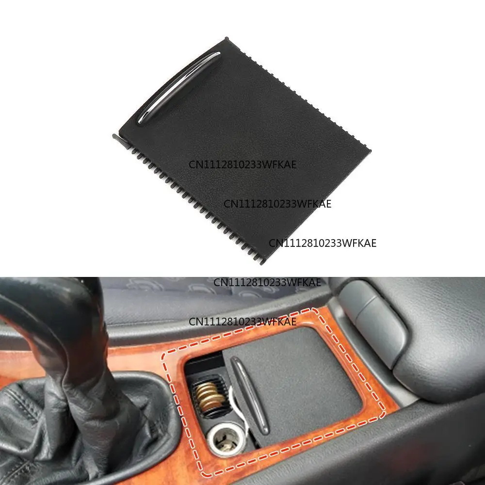 Car Centre Console Slide Roller Blind Cover For Mercedes For Benz C Class W203 2000-2007 Car Water Cup Holder 2036800123