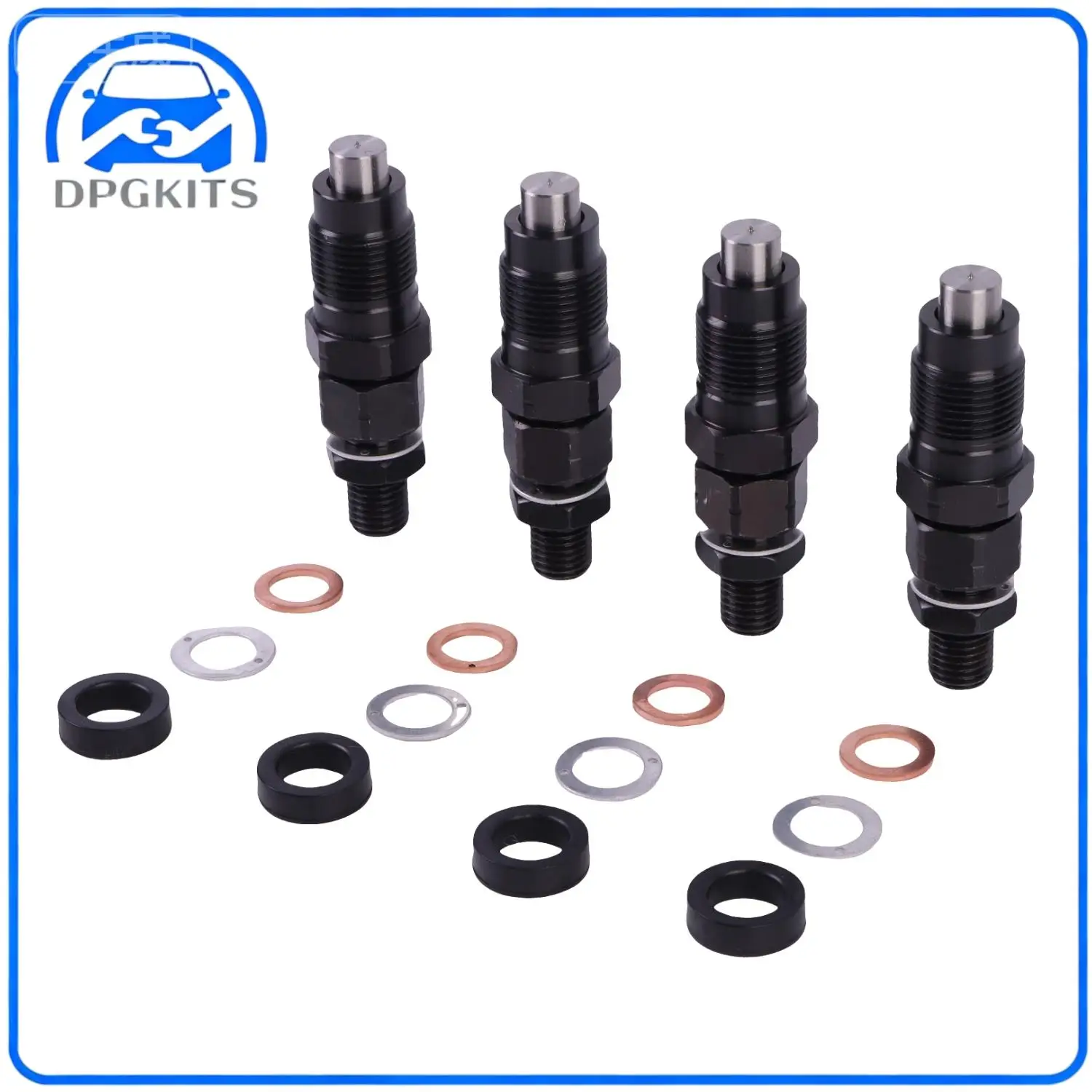 DPGKITS 4pcs Fuel Injector 23600-59105 For HILUX HIACE 2.8 litre 3L Motor Diesel New Fuel Injectors Parts Three Month Warranty