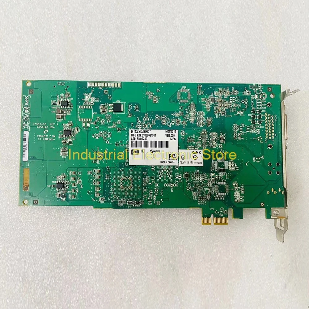 For MATROX RTX2SD/BRD P/N63039621911 Acquisition Card Y7302-00