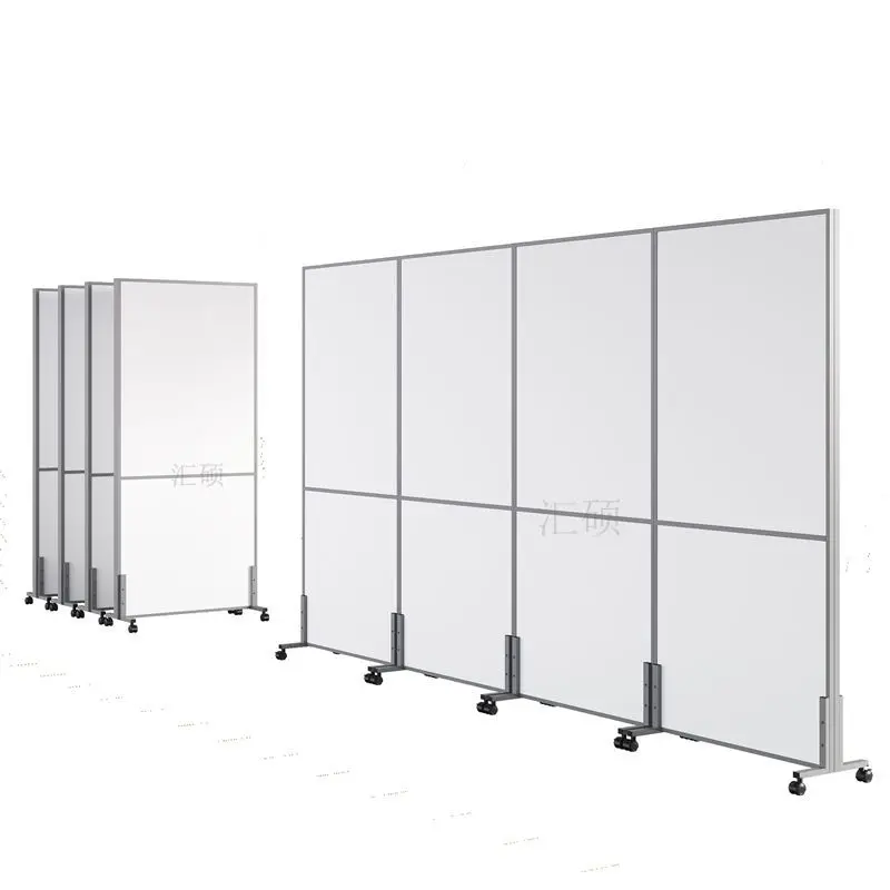 

Office mobile screen partition foldable sliding plant warehouse factory workshop partition wall movable shutter