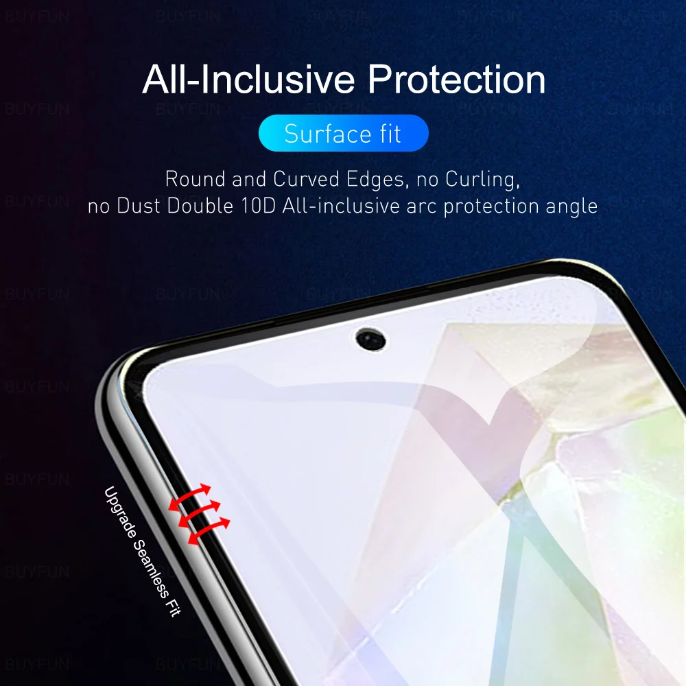 4-in-1 Camera Lens Screen Protector For Samsung Galaxy A35 5G Full Glue Soft Hydrogel Film For Samsung GalaxyA 35 A 35 galaxya35