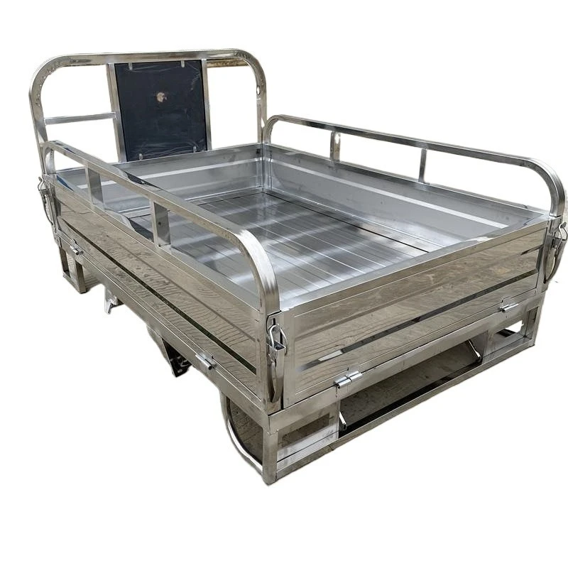 Stainless steel electric three-wheel carriage modification accessories, Daquan motorcycle three-wheel new models