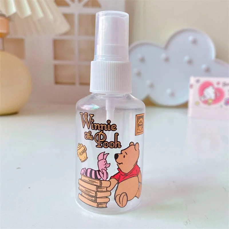 Flacone Spray da 50ML Disney Stitch flacone per profumo a nebbia Fine flacone per pressa in plastica atomizzatore per Anime da viaggio carino da