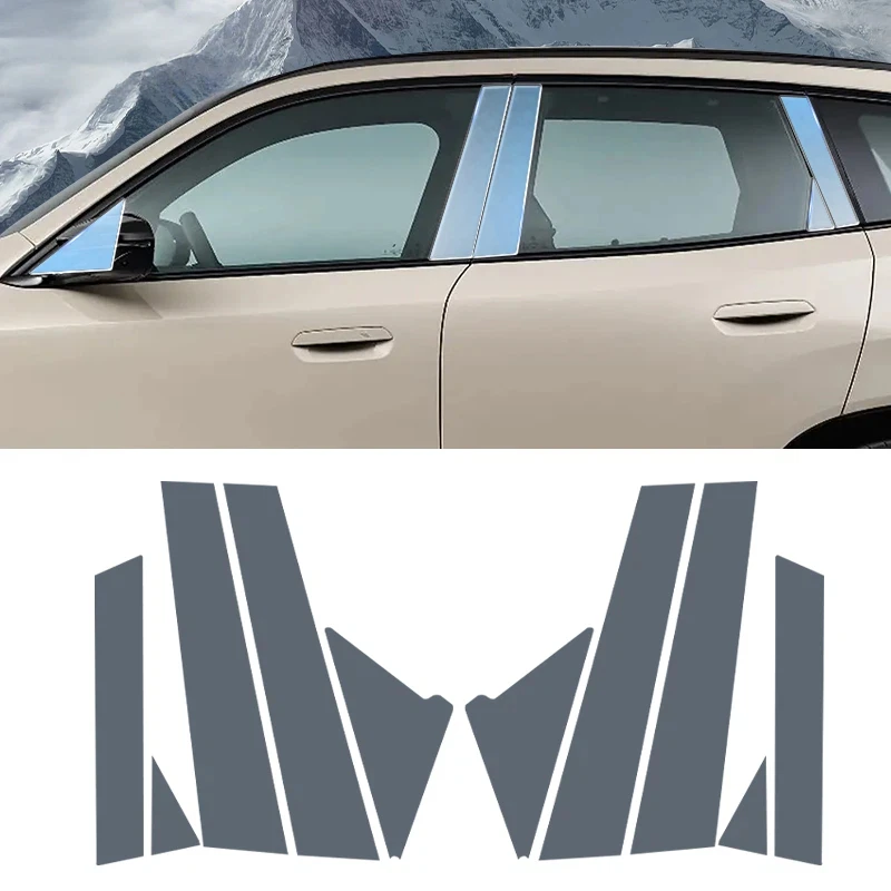 

For BMW X3 G45 2024-2025 Car Door Trim B C Pillar Protective Film TPU Anti-Scratch Anti-Fingerprint Sticker Accessories PPF
