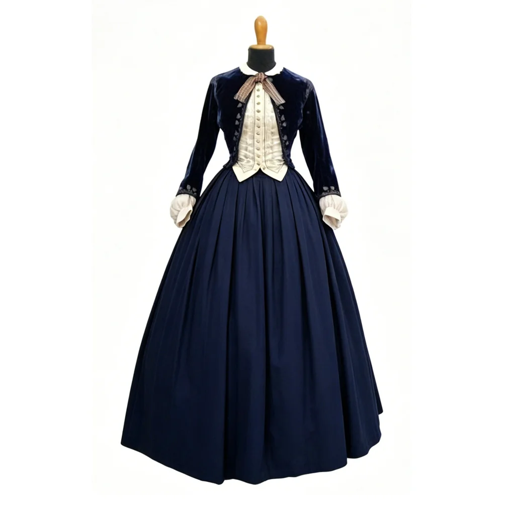 Damen Gothic Steampunk Prinzessinnenkleid Viktorianisches Edwardianisches Herzoginnen-Besucherkostüm Ballkleid