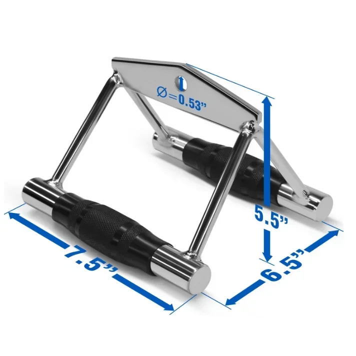 

# Wholesale Durable Deluxe Tricep V Shaped Press Down Bar With Rubber Hand Grips #