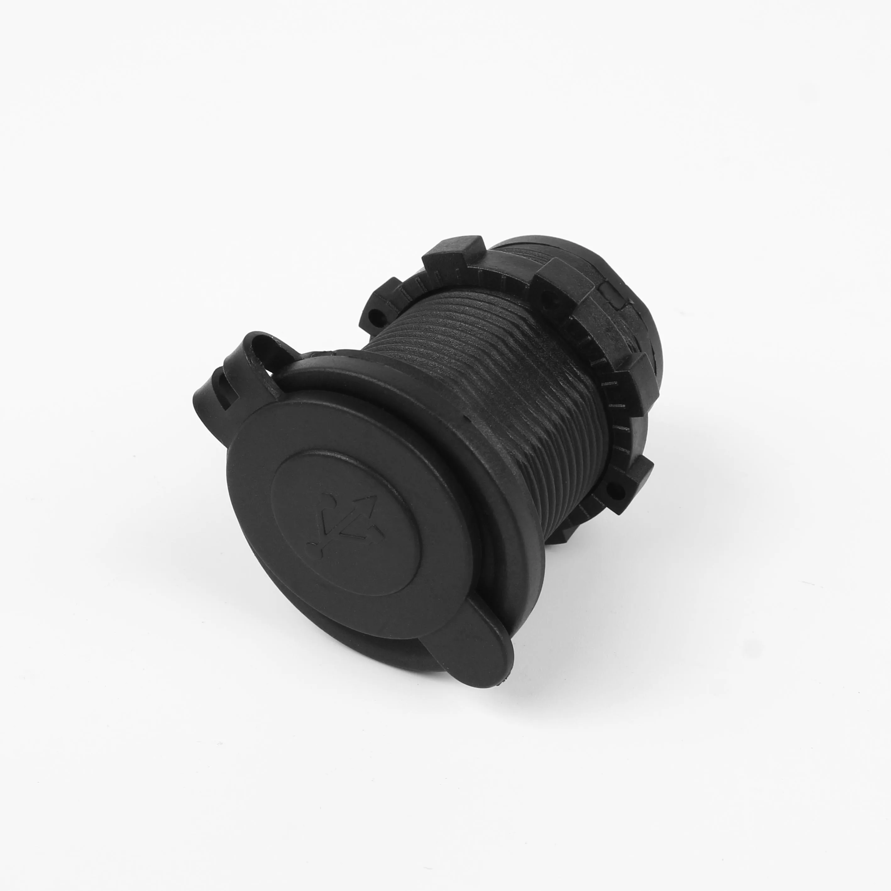 قافلة OEM - ملحقات معدلة عالية الجودة، مقبس ولاعة سجائر USB مزدوج المنفذ، مقبس USB مسامي RV مع ضوء