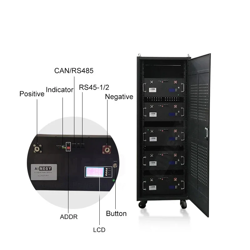 240 v100ah dostosowana bateria Lifepo4 192V 240V 384V bateria litowa wysokiego napięcia 100ah 200ah do magazynowania energii w elektrowni