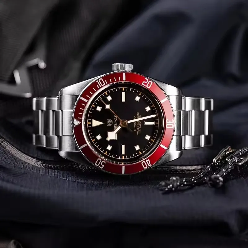2026 BENYAR Brand Watch BB58 Mechanical Automation Luxury Men’ Watches Rotatable Bezel Waterproof Stainless Steel Man watch