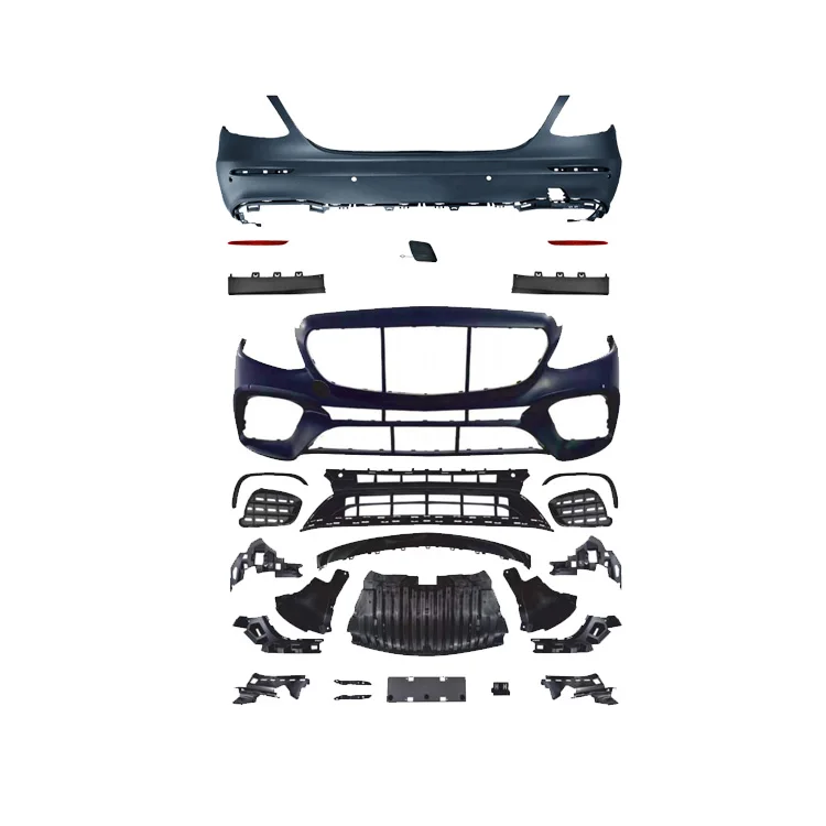 

Дамии W213 Executive Edition Upgrade E63 Комплект кузова Передний и задний бампер Решетка Обвесы для Mercedes Benz E-Class 2015-2020