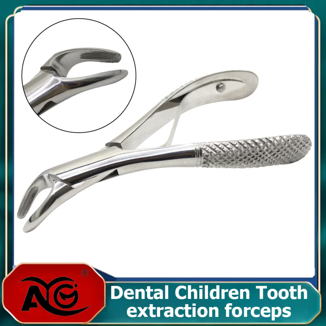 AG Dentistry Children Tooth Extraction Forcep Residual Root Deciduous Tooth Plier Orthodontic Dentist Surgical Instrument Tool