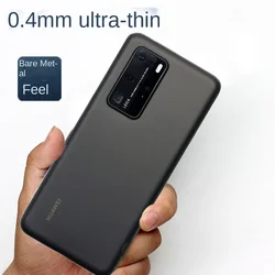 Ultrathin for huawei P30 P40 P50 pro plus Slim Super Thin Ultra Thin Plastic Protective Cover PP 0.4mm matte Frosted Case