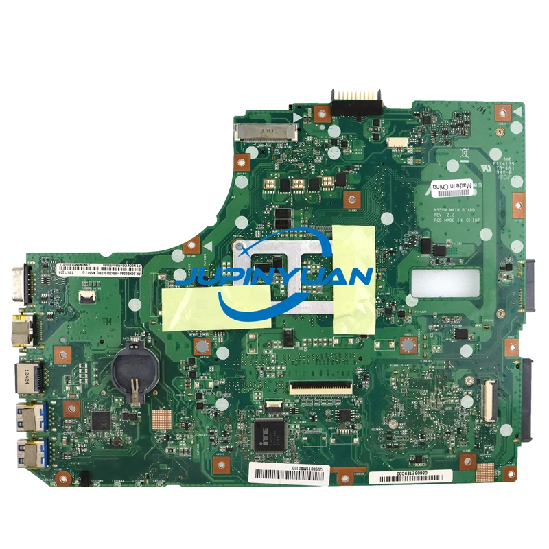 Imagem -05 - Placa-mãe Portátil para Asus K55vm K55vj K55v R500v Notebook Mainboard Rev:2.0 2.1 2.2 2.3 Placa Principal Teste ok