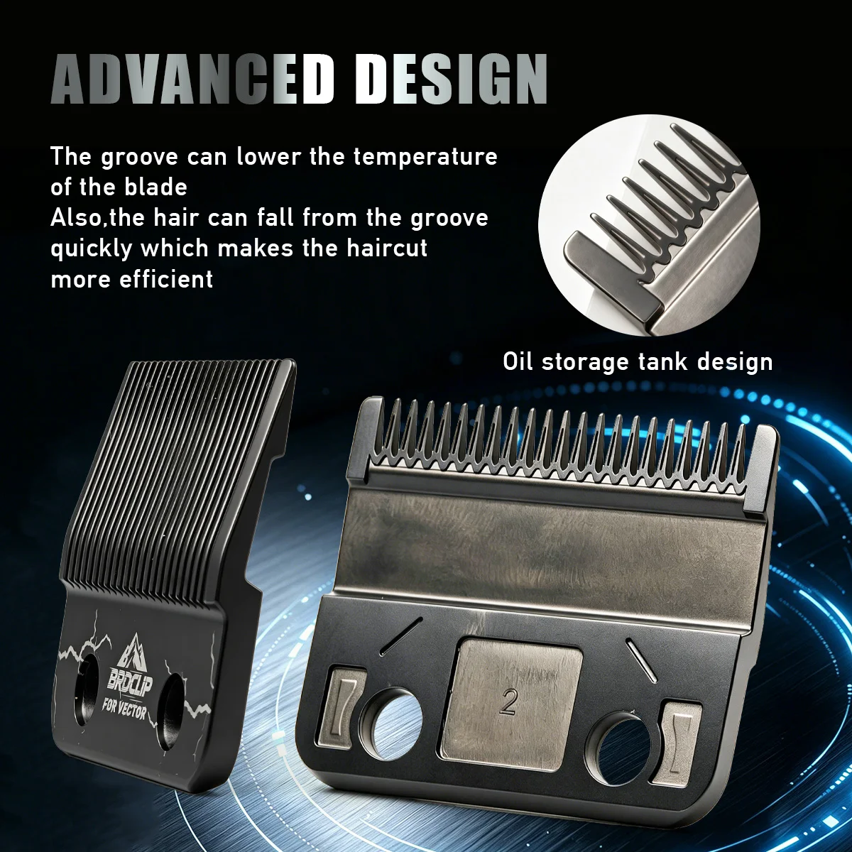 Professional Fade Blade for Hair Clipper