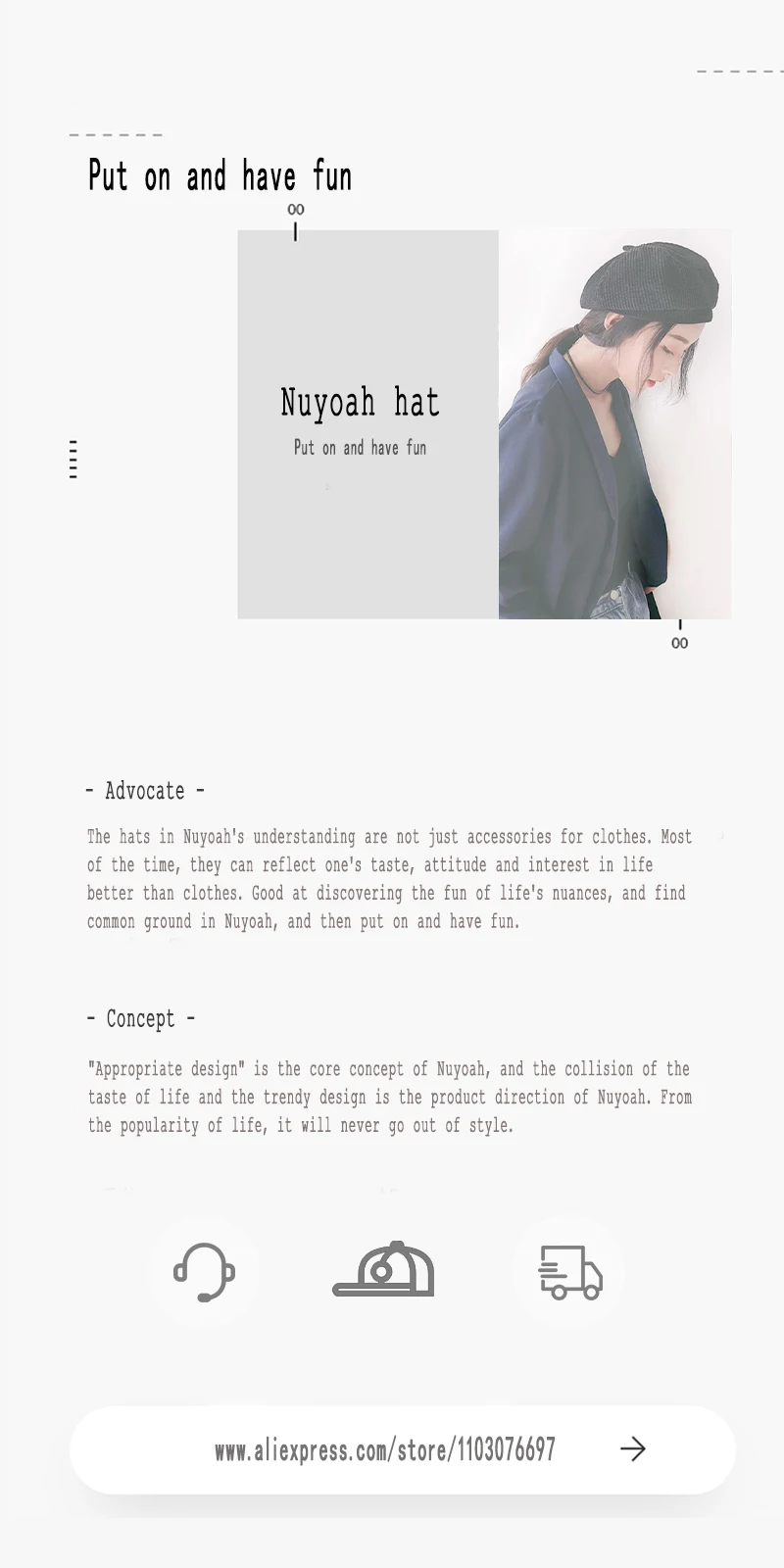 Neue Herren- und Damenmützen im koreanischen Stil mit Buchstabenstickerei und Katzenohren, warme, vielseitige und individuelle Beanies im Retro- und Ins-Stil – Detail 10