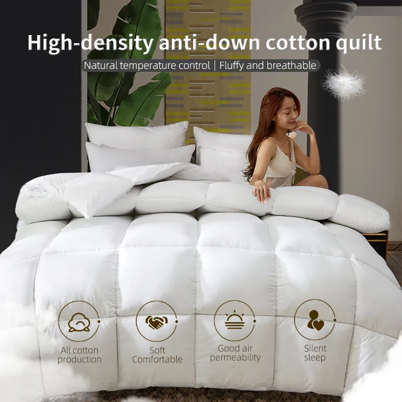 BestSelling Hilton Down Comforter 5Star Hotel Quality Double Bed Quilt Luxury Gift for Couples