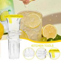 Hand Juicer Lemon Squeezer Citrus Squeezer Manual Lime Juicer with Lid Lemon Squeezer Fruit Tool Food Grade Kitchen Tool