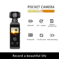 IAURA Pocket 5K HD Action Camera with 270° Rotatable Lens, Optical Image Stabilizer, MicroSD / TF Card, Waterproof Housing,