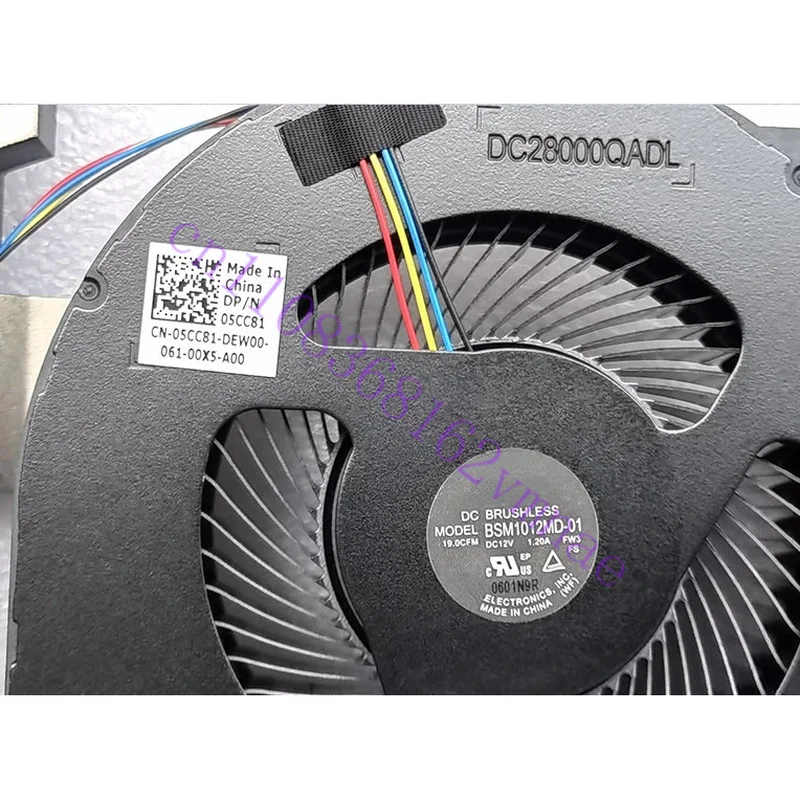 FOR Dell Alienware Area-51m Fan 05CC81 05C68F