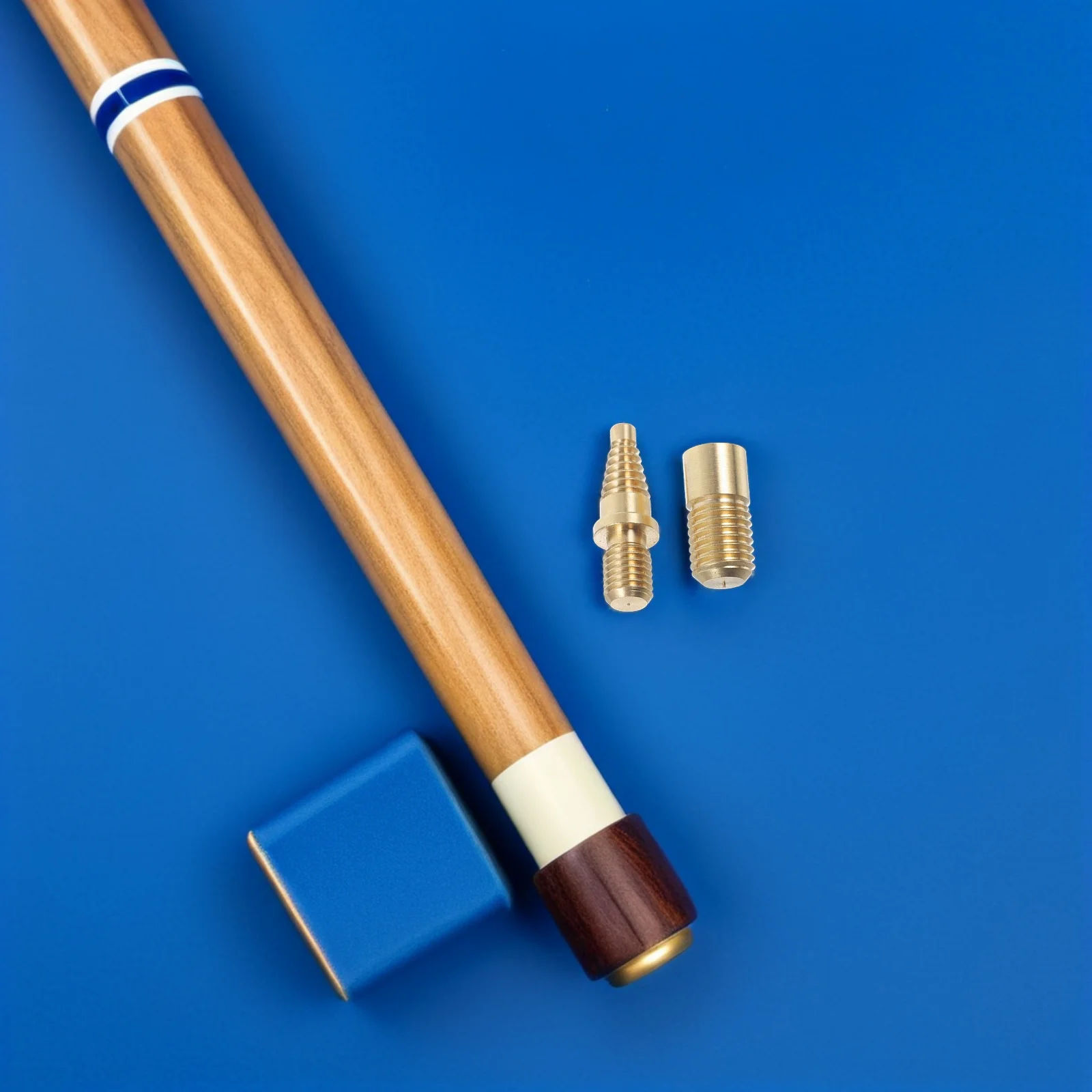 3Sets Billiard Cue Extension Joint Interface Heavy Duty Copper Screw for Precision Pool Cue Connecting Hardware Components