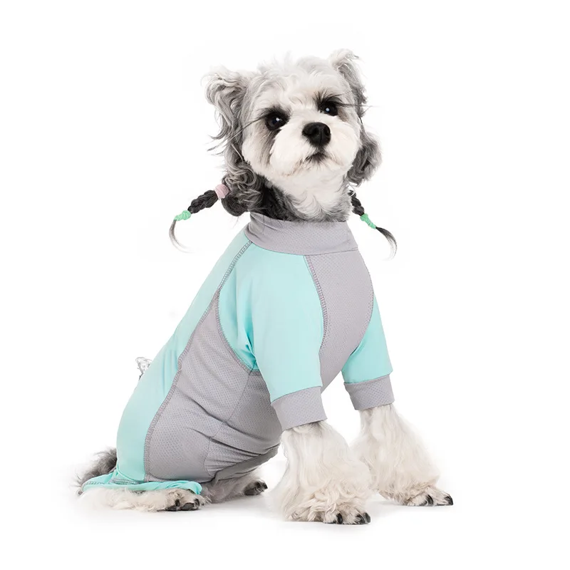 

Летний комбинезон для собак, одежда для шнауцера, вельш-корги, пудель, шиба-ину, бишон, одежда для собак, одежда для домашних животных, защита от солнца, костюм