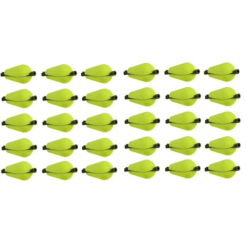 

M05K 30Pcs EVA Teardrop Strike Fly Fishing Float Strike Indicator Fishing Bobbers for Fly Fishing Accessories