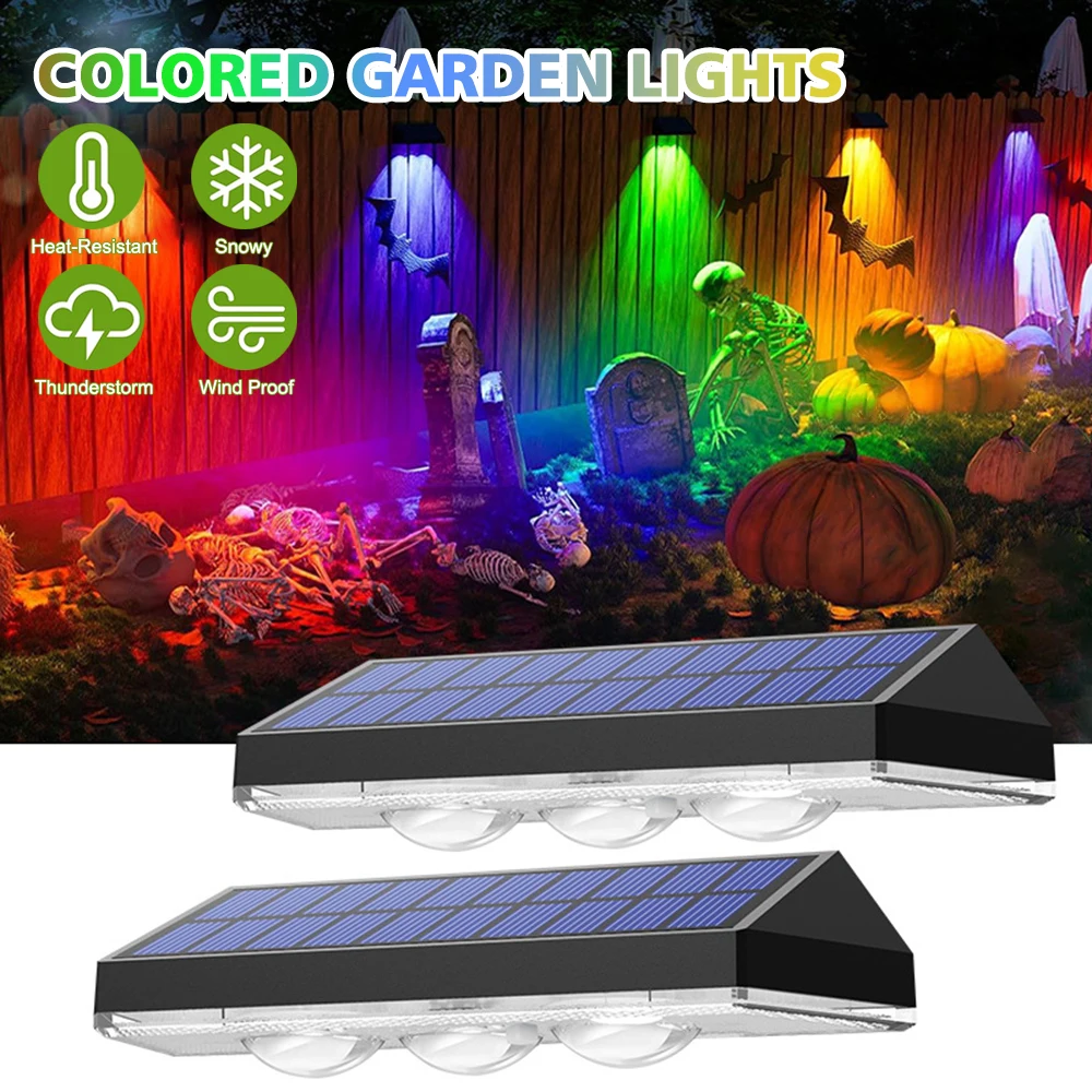 

10PCS Color Garden Light Solar Outdoor Garden Light Outdoor Waterproof Light Household Colorful Courtyard Light