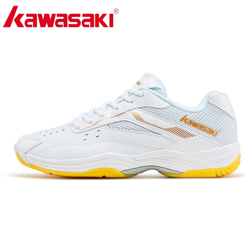 Kawasaki buty do badmintona oddychające antypoślizgowe sportowe buty do tenisa dla mężczyzn kobiety Zapatillas Sneaker K-086