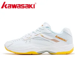 Kawasaki  Badminton Shoes  Breathable Anti-Slippery Sport Tennis Shoes for Men Women Zapatillas Sneaker K-086