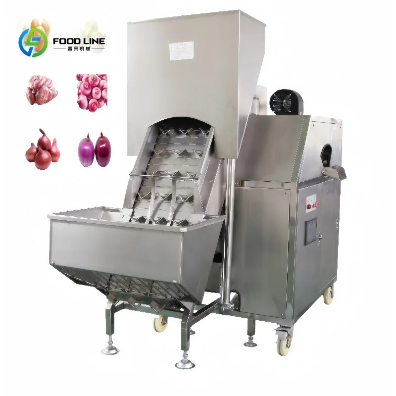 Customized Onion Processing Machine Onion Peeler and Cutter Machine Made in China Onion Peeling Machine