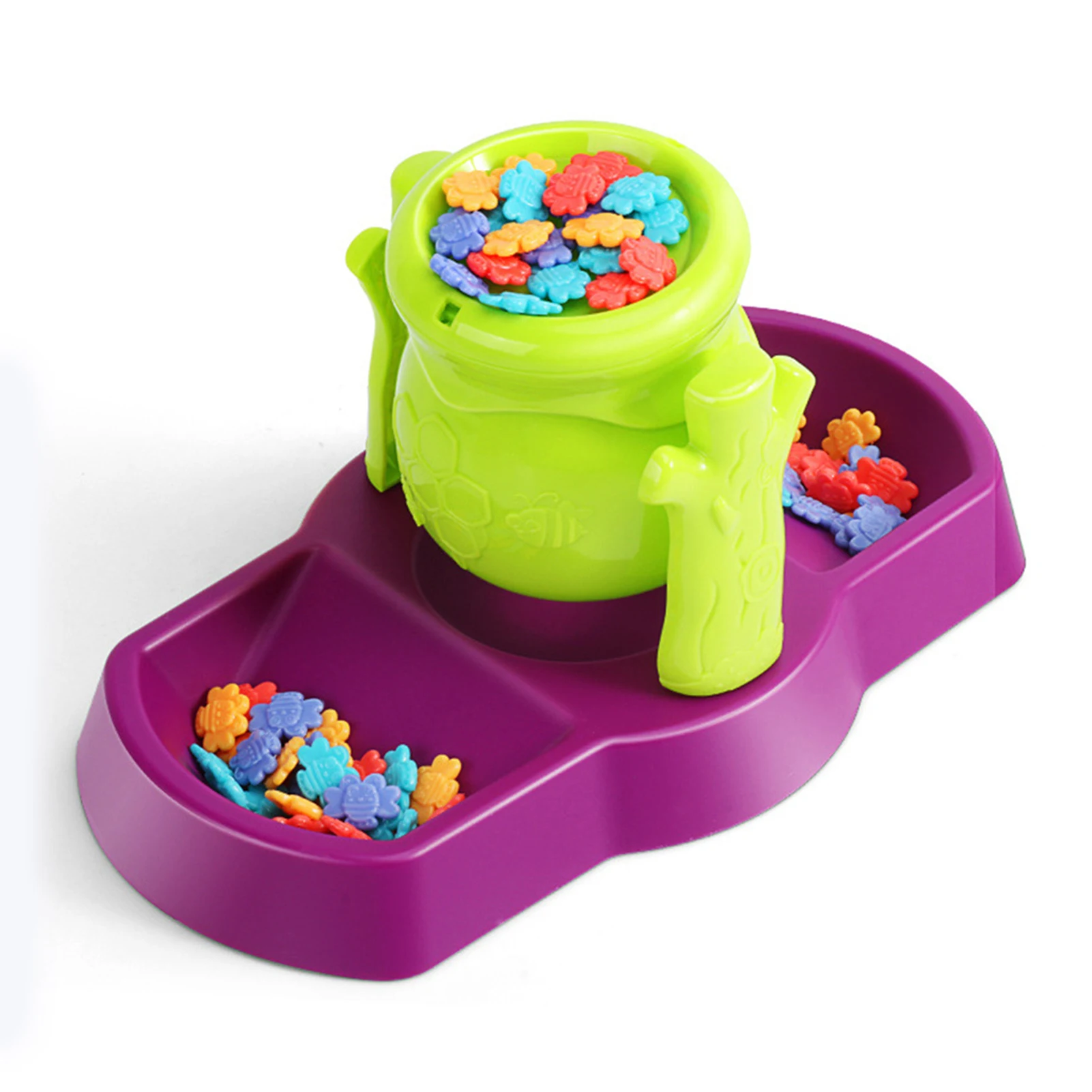 Kids Stacking Toys Toddler Plastic Building Blocks Balance Game Ideal Birthday