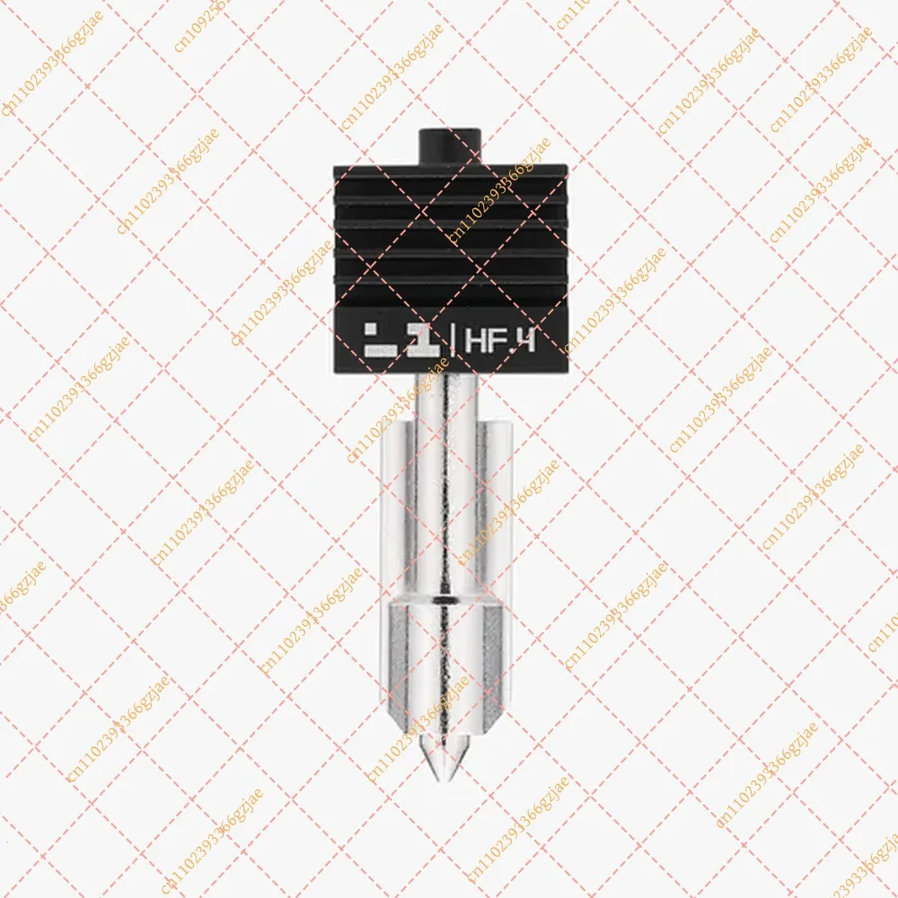 High Flow Hotend 0.4/0.6/0.8mm Hardened Steel Quick Swap for Bambu X2D P2S H2C H2S H2D, Replacement 3D Printer Part