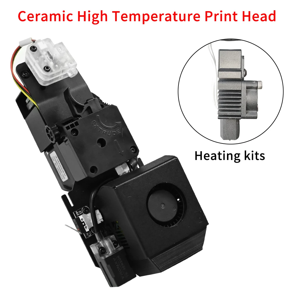 Imagem -03 - Extrusora Upgrade Kit para Impressoras 3d X5sa X5sa400 X5sa500 Series Alta Temperatura Hotend Extrusora Direta